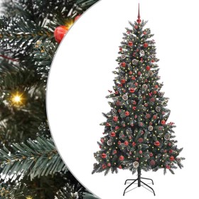 Árbol de Navidad artificial Verde 210 cm PVC, Plástico y Acero en Decoración Festiva y Estacional | Comprar online en Foru.es