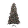 Árbol de Navidad artificial Verde 210 cm PVC, Plástico y Acero en Decoración Festiva y Estacional | Comprar online en Foru.es