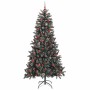 Árbol de Navidad artificial Verde 210 cm PVC, Plástico y Acero en Decoración Festiva y Estacional | Comprar online en Foru.es