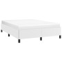 Estructura de cama de cuero sintético blanco 140x190 cm de vidaXL, Camas y somieres - Ref: Foro24-347246, Precio: 122,75 €, D...