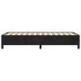 Estructura de cama de terciopelo negro 90x190 cm de vidaXL, Camas y somieres - Ref: Foro24-347296, Precio: 74,98 €, Descuento: %