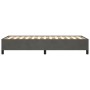 Estructura de cama de terciopelo gris oscuro 100x200 cm de vidaXL, Camas y somieres - Ref: Foro24-347307, Precio: 92,90 €, De...