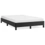 Black synthetic leather bed frame 120x200 cm by vidaXL, Beds and slatted bases - Ref: Foro24-346892, Price: 95,38 €, Discount: %