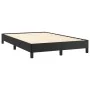 Black synthetic leather bed frame 120x200 cm by vidaXL, Beds and slatted bases - Ref: Foro24-346892, Price: 95,38 €, Discount: %
