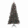 Árbol de Navidad artificial Verde 240 cm PVC, Plástico y Acero en Decoración Festiva y Estacional | Comprar online en Foru.es