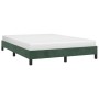 Estructura de cama de terciopelo verde 140x200 cm de vidaXL, Camas y somieres - Ref: Foro24-346979, Precio: 108,98 €, Descuen...