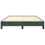 Estructura de cama de terciopelo verde 140x200 cm de vidaXL, Camas y somieres - Ref: Foro24-346979, Precio: 108,98 €, Descuen...