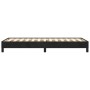 Estructura de cama de terciopelo negra 90x200 cm de vidaXL, Camas y somieres - Ref: Foro24-346954, Precio: 76,13 €, Descuento: %