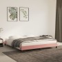 Estructura de cama de terciopelo rosa 180x200 cm de vidaXL, Camas y somieres - Ref: Foro24-346993, Precio: 104,89 €, Descuent...