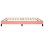 Estructura de cama de terciopelo rosa 180x200 cm de vidaXL, Camas y somieres - Ref: Foro24-346993, Precio: 104,89 €, Descuent...