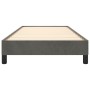 Estructura de cama de terciopelo gris oscuro 90x200 cm de vidaXL, Camas y somieres - Ref: Foro24-346953, Precio: 76,39 €, Des...