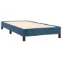Estructura de cama de terciopelo azul 80x200 cm de vidaXL, Camas y somieres - Ref: Foro24-346944, Precio: 75,73 €, Descuento: %