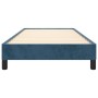 Estructura de cama de terciopelo azul 80x200 cm de vidaXL, Camas y somieres - Ref: Foro24-346944, Precio: 75,73 €, Descuento: %