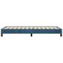 Estructura de cama de terciopelo azul 80x200 cm de vidaXL, Camas y somieres - Ref: Foro24-346944, Precio: 75,73 €, Descuento: %