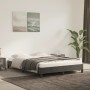 Estructura de cama de terciopelo gris oscuro 140x200 cm de vidaXL, Camas y somieres - Ref: Foro24-346977, Precio: 105,16 €, D...