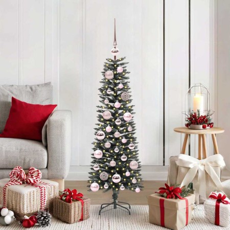 Árbol de Navidad artificial Verde 120 cm PVC, Plástico y Acero en Decoración Festiva y Estacional | Comprar online en Foru.es