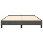 Estructura de cama de terciopelo gris oscuro 140x200 cm de vidaXL, Camas y somieres - Ref: Foro24-346977, Precio: 105,16 €, D...