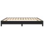 Estructura de cama de cuero sintético negro 180x200 cm de vidaXL, Camas y somieres - Ref: Foro24-346916, Precio: 122,39 €, De...