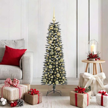Árbol de Navidad artificial Verde 120 cm PVC, Plástico y Acero en Decoración Festiva y Estacional | Comprar online en Foru.es
