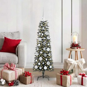 Árbol de Navidad artificial Verde 120 cm PVC, Plástico y Acero en Decoración Festiva y Estacional | Comprar online en Foru.es