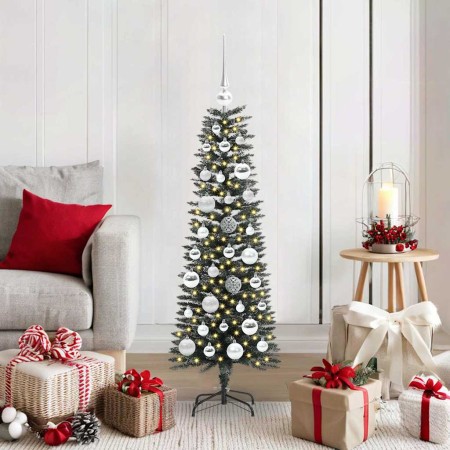 Árbol de Navidad artificial Verde 120 cm PVC, Plástico y Acero en Decoración Festiva y Estacional | Comprar online en Foru.es