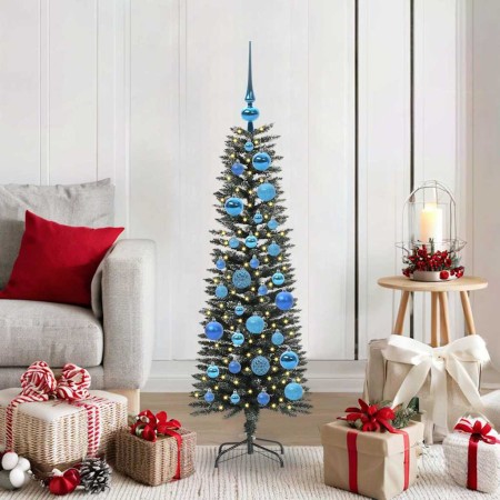 Árbol de Navidad artificial Verde 120 cm PVC, Plástico y Acero en Decoración Festiva y Estacional | Comprar online en Foru.es