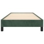 Estructura de cama de terciopelo verde 90x190 cm de vidaXL, Camas y somieres - Ref: Foro24-346949, Precio: 84,36 €, Descuento: %