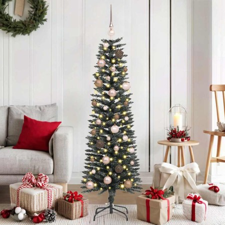 Árbol de Navidad artificial Verde 150 cm PVC, Plástico y Acero en Decoración Festiva y Estacional | Comprar online en Foru.es