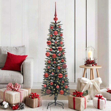 Árbol de Navidad artificial Verde 150 cm PVC, Plástico y Acero en Decoración Festiva y Estacional | Comprar online en Foru.es