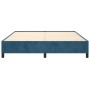 Estructura de cama de terciopelo azul 180x200 cm de vidaXL, Camas y somieres - Ref: Foro24-347340, Precio: 142,53 €, Descuent...