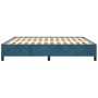 Estructura de cama de terciopelo azul 180x200 cm de vidaXL, Camas y somieres - Ref: Foro24-347340, Precio: 142,53 €, Descuent...