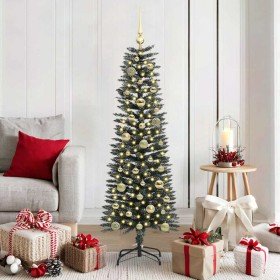 Árbol de Navidad artificial Verde 150 cm PVC, Plástico y Acero en Decoración Festiva y Estacional | Comprar online en Foru.es