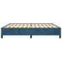 Estructura de cama de terciopelo azul 200x200 cm de vidaXL, Camas y somieres - Ref: Foro24-347346, Precio: 142,20 €, Descuent...