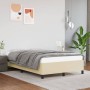 Estructura de cama de cuero sintético color crema 120x200 cm de vidaXL, Camas y somieres - Ref: Foro24-347241, Precio: 101,36...