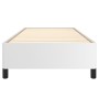 Estructura de cama de cuero sintético blanco 100x200 cm de vidaXL, Camas y somieres - Ref: Foro24-347234, Precio: 86,15 €, De...