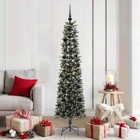 Árbol de Navidad artificial Verde 180 cm PVC, Plástico y Acero en Decoración Festiva y Estacional | Comprar online en Foru.es