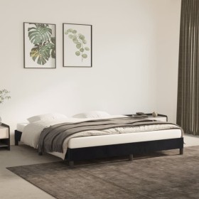 Estructura de cama de terciopelo gris claro 180x200 cm de vidaXL, Camas y somieres - Ref: Foro24-346990, Precio: 114,51 €, De...