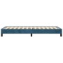 Estructura de cama de terciopelo azul 90x200 cm de vidaXL, Camas y somieres - Ref: Foro24-346956, Precio: 79,09 €, Descuento: %