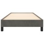 Estructura de cama de terciopelo gris oscuro 100x200 cm de vidaXL, Camas y somieres - Ref: Foro24-346959, Precio: 78,27 €, De...
