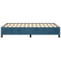 Estructura de cama de terciopelo azul 120x200 cm de vidaXL, Camas y somieres - Ref: Foro24-347316, Precio: 117,61 €, Descuent...