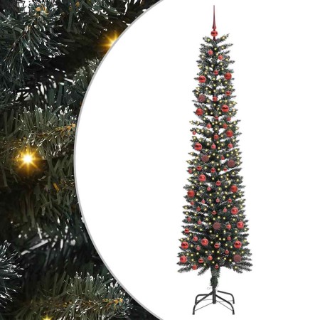 Árbol de Navidad artificial Verde 210 cm PVC, Plástico y Acero en Decoración Festiva y Estacional | Comprar online en Foru.es