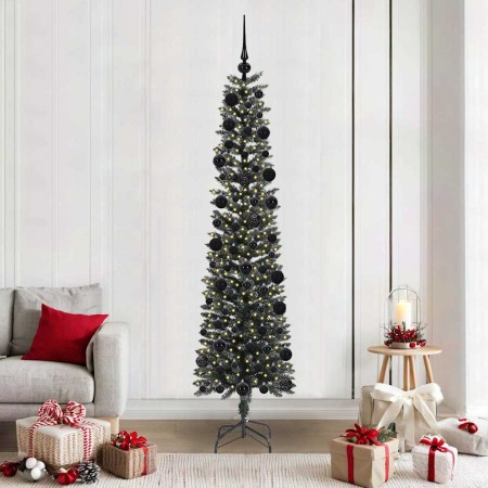 Árbol de Navidad artificial Verde 210 cm PVC, Plástico y Acero en Decoración Festiva y Estacional | Comprar online en Foru.es