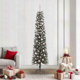 Árbol de Navidad artificial Verde 210 cm PVC, Plástico y Acero en Decoración Festiva y Estacional | Comprar online en Foru.es