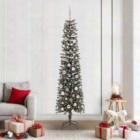 Árbol de Navidad artificial Verde 210 cm PVC, Plástico y Acero en Decoración Festiva y Estacional | Comprar online en Foru.es