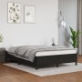 Estructura de cama de cuero sintético negro 140x190 cm de vidaXL, Camas y somieres - Ref: Foro24-347245, Precio: 111,95 €, De...