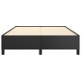Estructura de cama de cuero sintético negro 140x190 cm de vidaXL, Camas y somieres - Ref: Foro24-347245, Precio: 111,95 €, De...