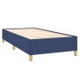 Estructura de cama de tela azul 90x200 cm de vidaXL, Camas y somieres - Ref: Foro24-347139, Precio: 115,11 €, Descuento: %