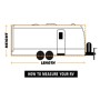 Funda para caravana gris S de vidaXL, Cubiertas para almacenamiento de automóviles - Ref: Foro24-210093, Precio: 110,21 €, De...