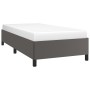 Estructura de cama de cuero sintético gris 90x200 cm de vidaXL, Camas y somieres - Ref: Foro24-347231, Precio: 91,86 €, Descu...