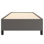 Estructura de cama de cuero sintético gris 90x200 cm de vidaXL, Camas y somieres - Ref: Foro24-347231, Precio: 91,86 €, Descu...